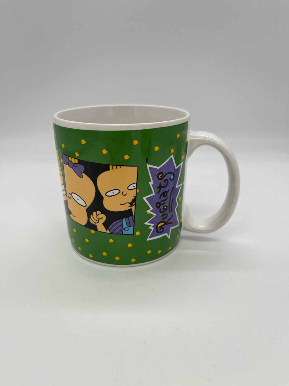 Vintage Applause Ceramic Nickelodeon Rugrats Coffee Mug 1997